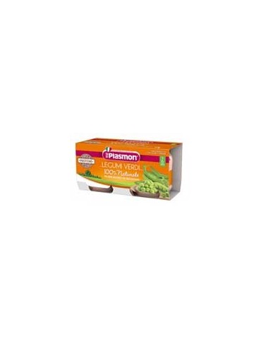 PLASMON OMOGENIZZATO 2X80GR LEGUMI PISELLI E SPIN