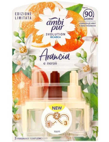 AMBIPUR 3VOLUTION RICARICA ARANCIA E NEROLI