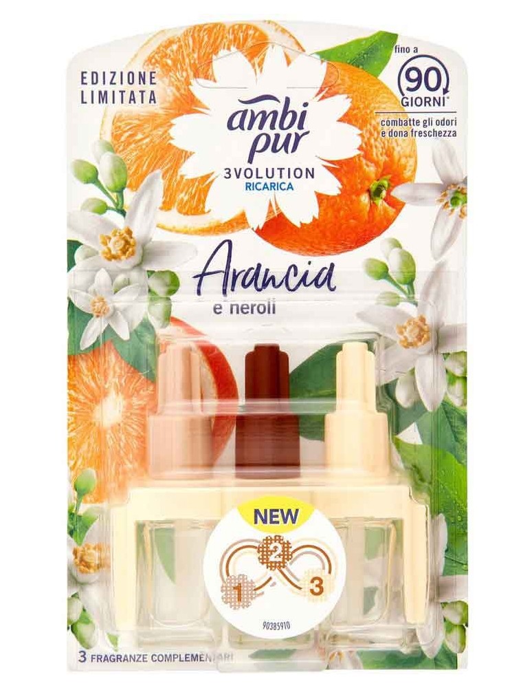 AMBIPUR 3VOLUTION RICARICA ARANCIA E NEROLI