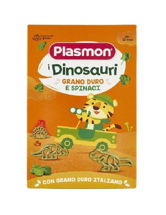 PLASMON PASTINA DINOSAURI E SPINACI 250G