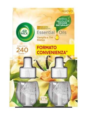 AIR WICK ELETTRICO RICARICA BIPACCO VANIGLIA