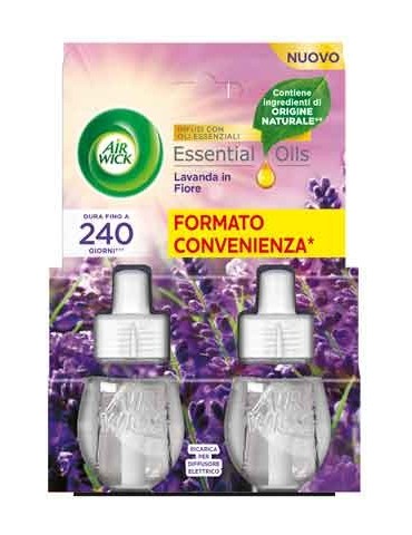 AIR WICK ELETTRICO RICARICA BIPACCO LAVANDA