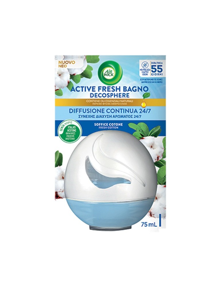 AIRWICK BAGNO 75ML COTONE