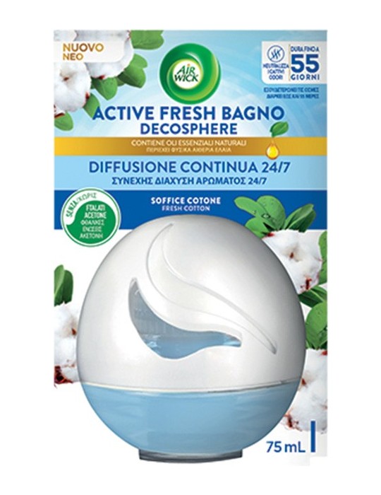 AIRWICK BAGNO 75ML COTONE
