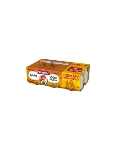 PLASMON OMOGENIZZATO FRUTTA 6X80GR MELA