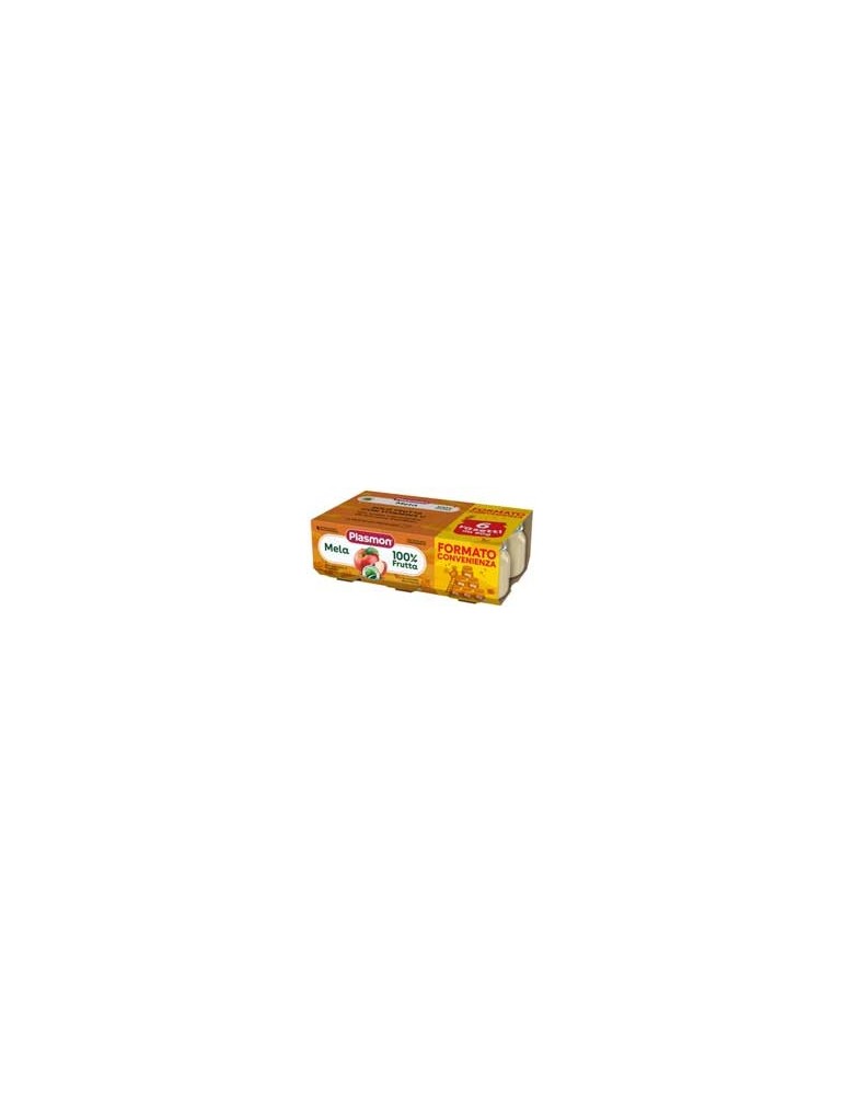PLASMON OMOGENIZZATO FRUTTA 6X80GR MELA