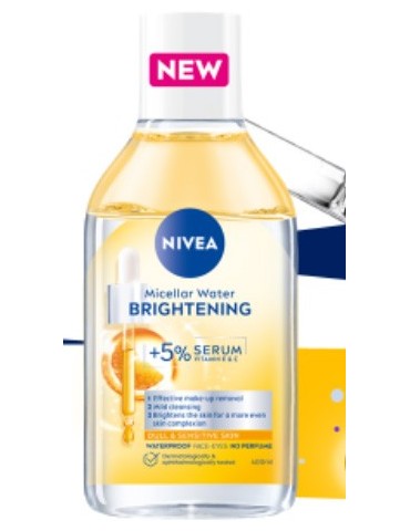 NIVEA ACQUA MICELLARE BIFASE ML400 ILLUMINANTE