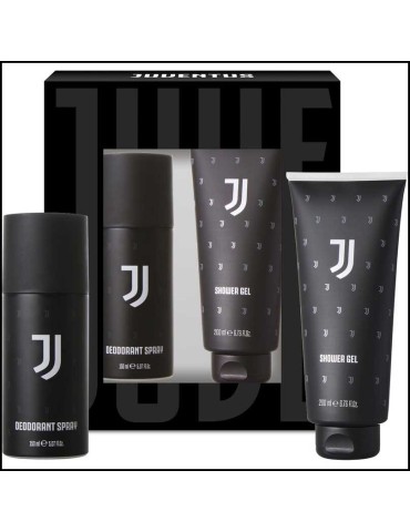 CONFEZIONE REGALO  JUVENTUS DEO + DOCCIA