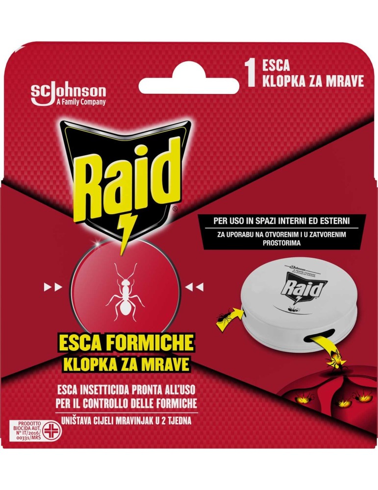 RAID TRAPPOLE FORMICHE