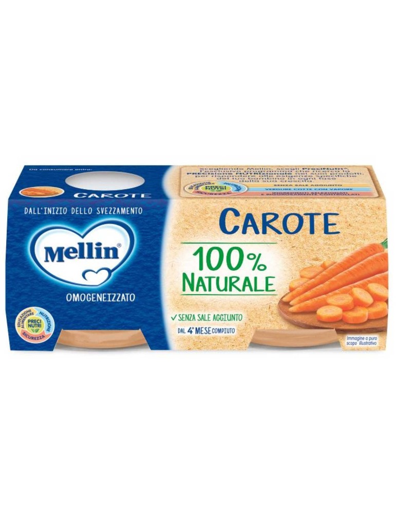 MELLIN OMOGENIZZATO 2X80 GR CAROTE