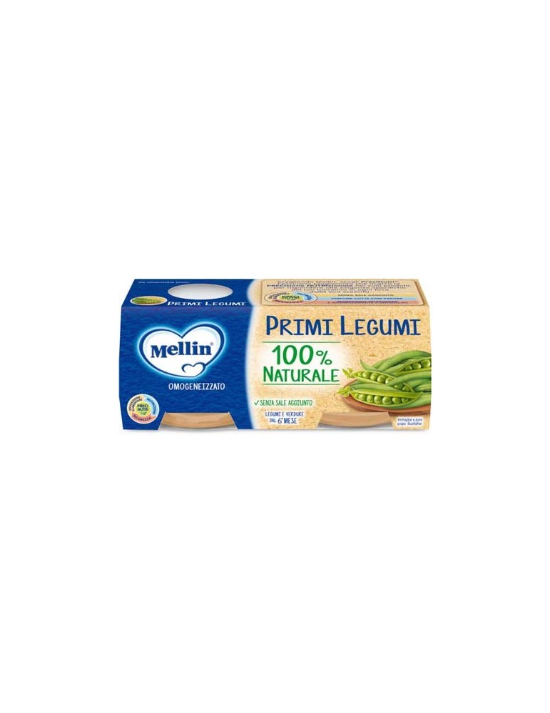 MELLIN OMOGENIZZATO PRIMI LEGUMI 2X80GR