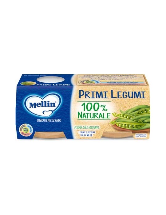 MELLIN OMOGENIZZATO PRIMI LEGUMI 2X80GR