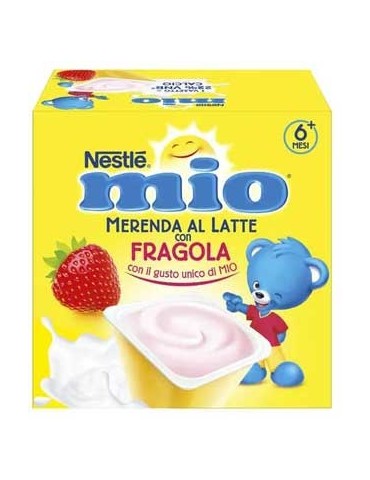 NESTLE MIO MERENDA FRAGOLA 4X100GR