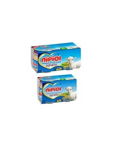 NIPIOL OMOGENIZZATO AGNELLO 2X120GR