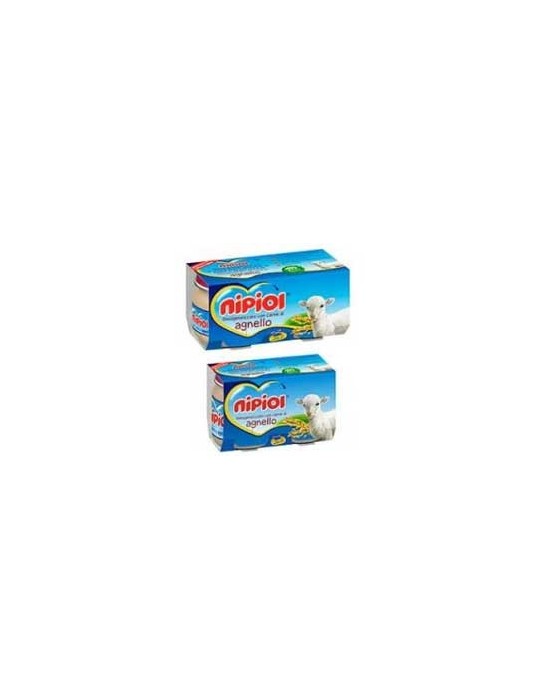 NIPIOL OMOGENIZZATO AGNELLO 2X120GR