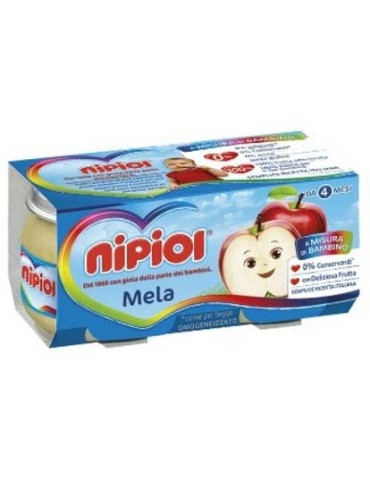 NIPIOL OMOGENIZZATO MELA 2X120GR