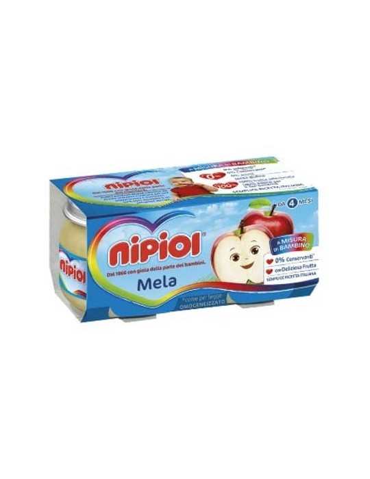NIPIOL OMOGENIZZATO MELA 2X120GR
