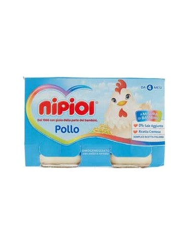 NIPIOL OMOGENIZZATO POLLO 2X120GR