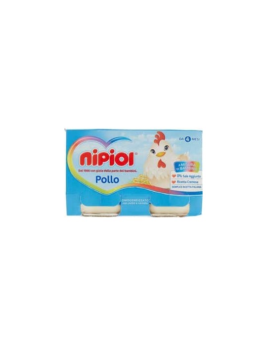 NIPIOL OMOGENIZZATO POLLO 2X120GR