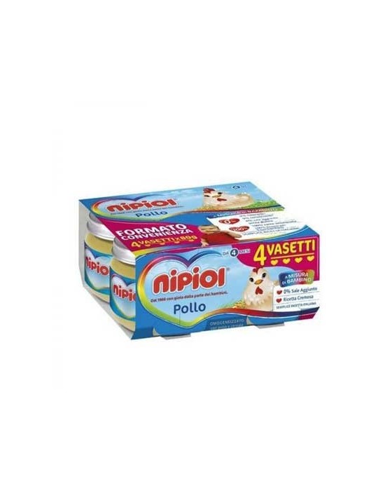 NIPIOL OMOGENIZZATO POLLO 4X80GR