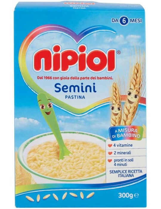 NIPIOL PASTA SEMINI 300G