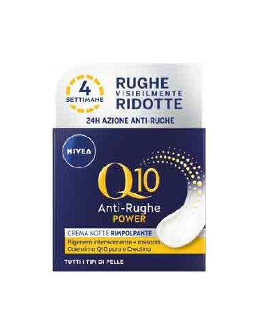NIVEA CREMA 50 ML Q10 NOTTE ANTIRUGHE