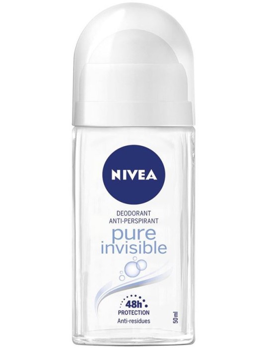 NIVEA DEO ROLL-ON 50 ML PURE INVISIBLE