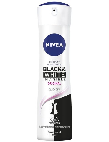 NIVEA DEO SPRAY 150 ML B&W DONNA