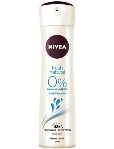 NIVEA DEO SPRAY 150 ML FRESH NATURAL