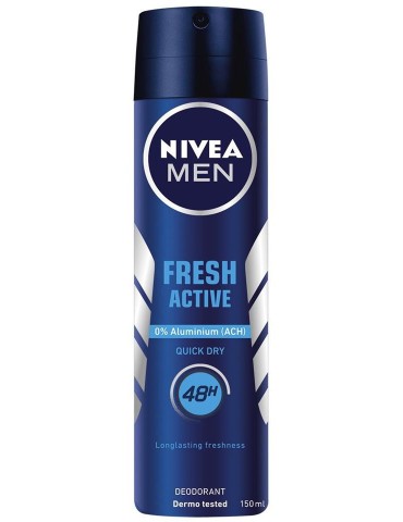 NIVEA DEO SPRAY 150 ML MEN FRESH ACTIVE