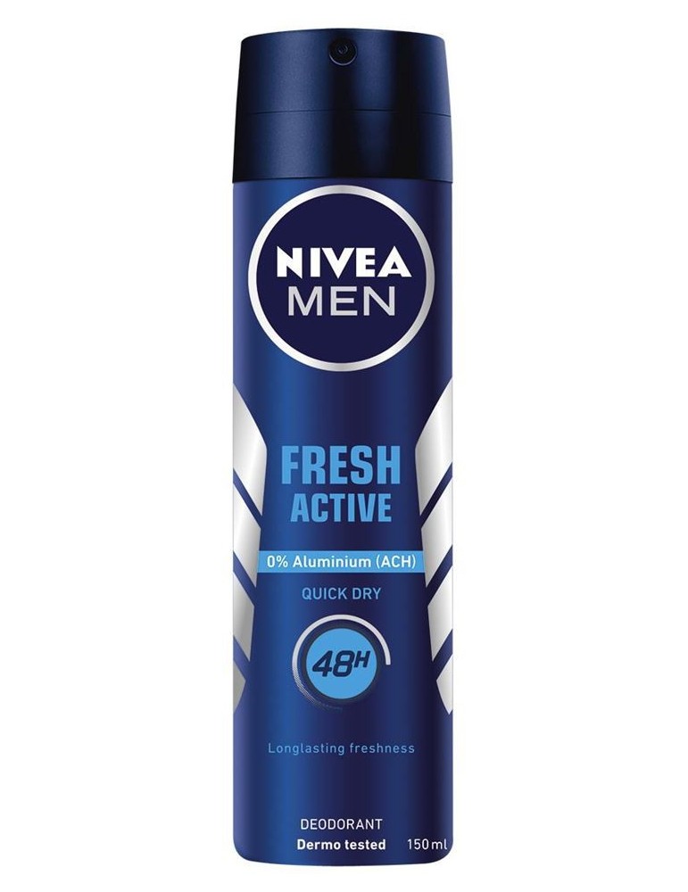 NIVEA DEO SPRAY 150 ML MEN FRESH ACTIVE