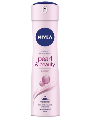 NIVEA DEO SPRAY 150 ML PEARL BEAUTY