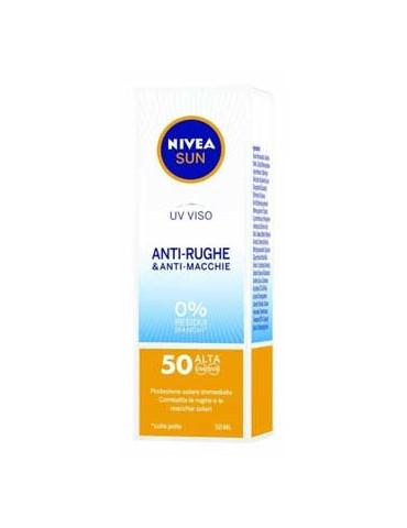 NIVEA SUN UV VISO ANTI RUGHE FP50 50ML
