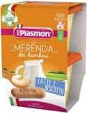 PLASMON MERENDA LATTE E BISCOTTO 2X120GR