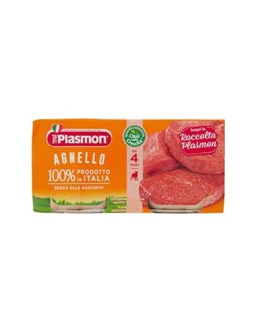 PLASMON OMOGENIZZATO 2X80 GR AGNELLO