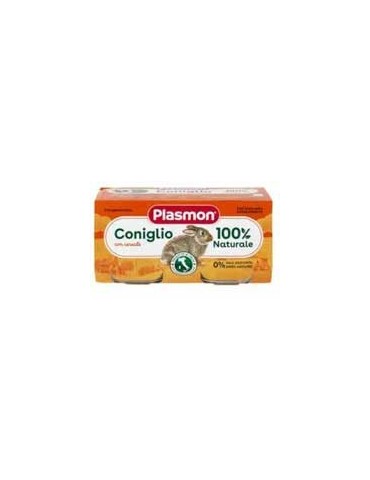 PLASMON OMOGENIZZATO 2X80 GR CONIGLIO