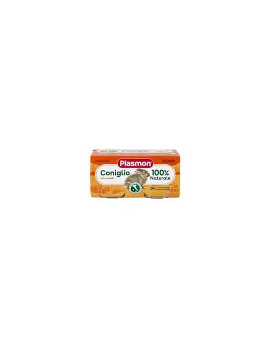 PLASMON OMOGENIZZATO 2X80 GR CONIGLIO