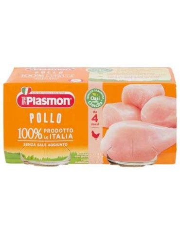 PLASMON OMOGENIZZATO 2X80 GR POLLO