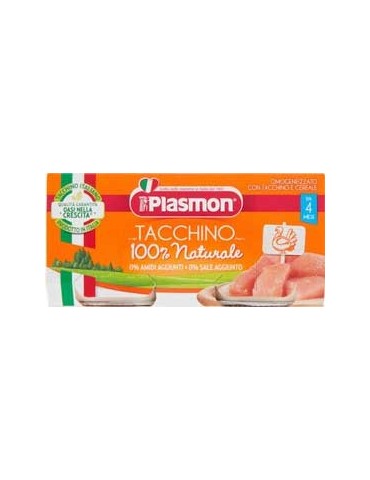 PLASMON OMOGENIZZATO 2X80 GR TACCHINO