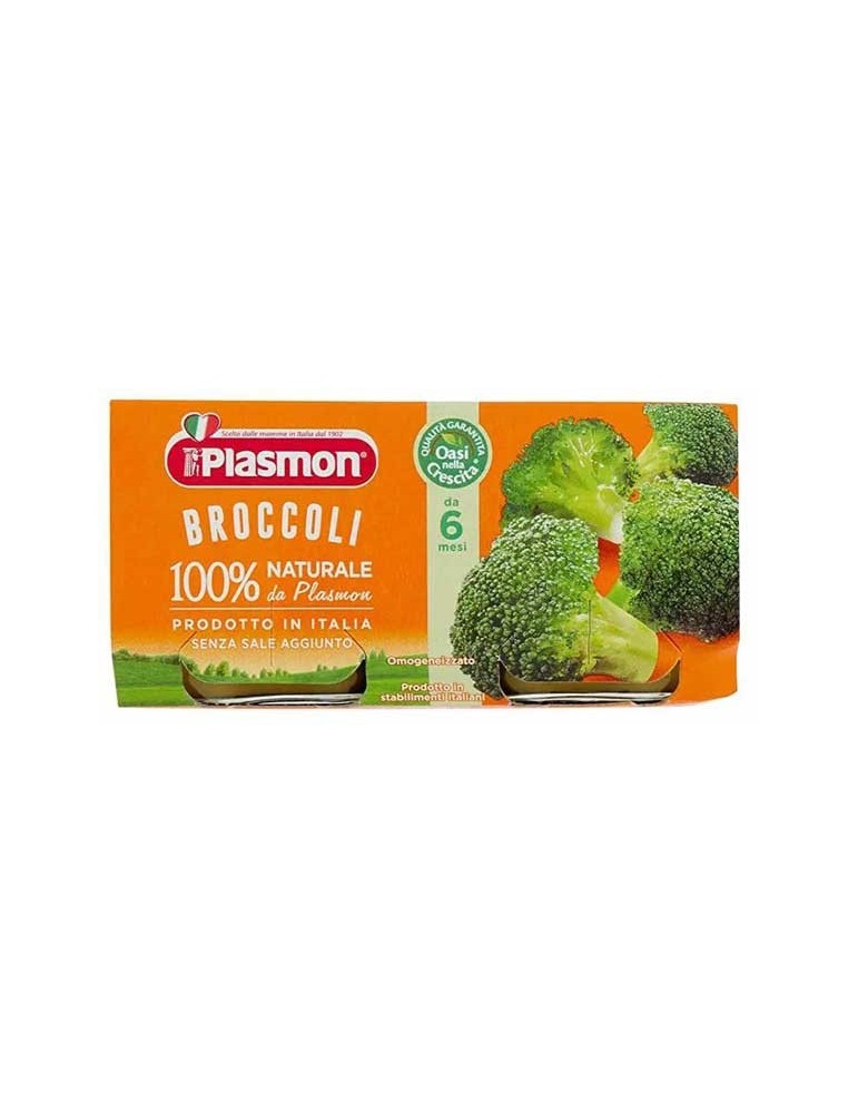 PLASMON OMOGENIZZATO BROCCOLI 2X80