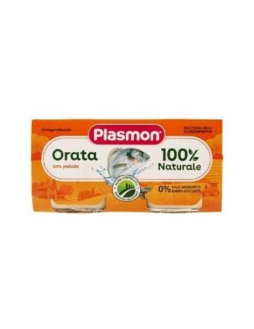 PLASMON OMOGENIZZATO ORATA CON PATATE 2X80GR