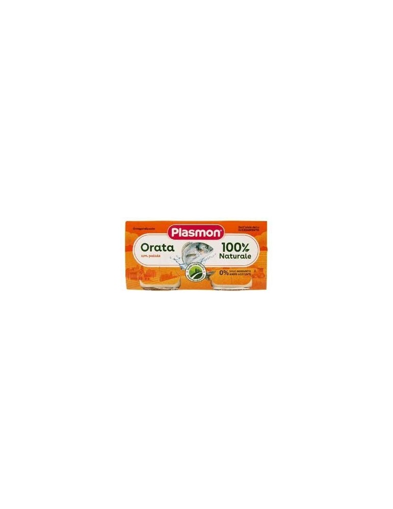 PLASMON OMOGENIZZATO ORATA CON PATATE 2X80GR