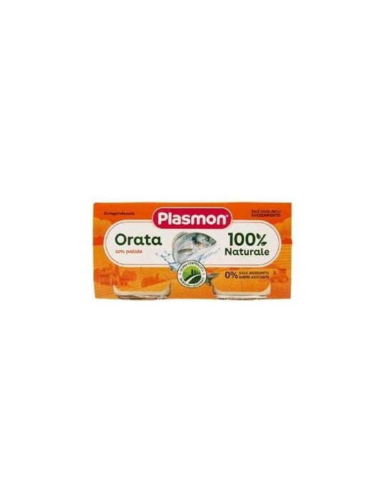 PLASMON OMOGENIZZATO ORATA CON PATATE 2X80GR