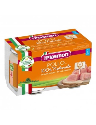 PLASMON OMOGENIZZATO POLLO 2X120GR