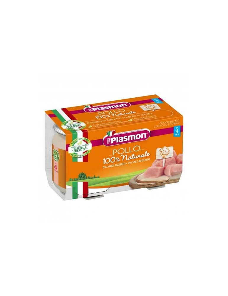 PLASMON OMOGENIZZATO POLLO 2X120GR