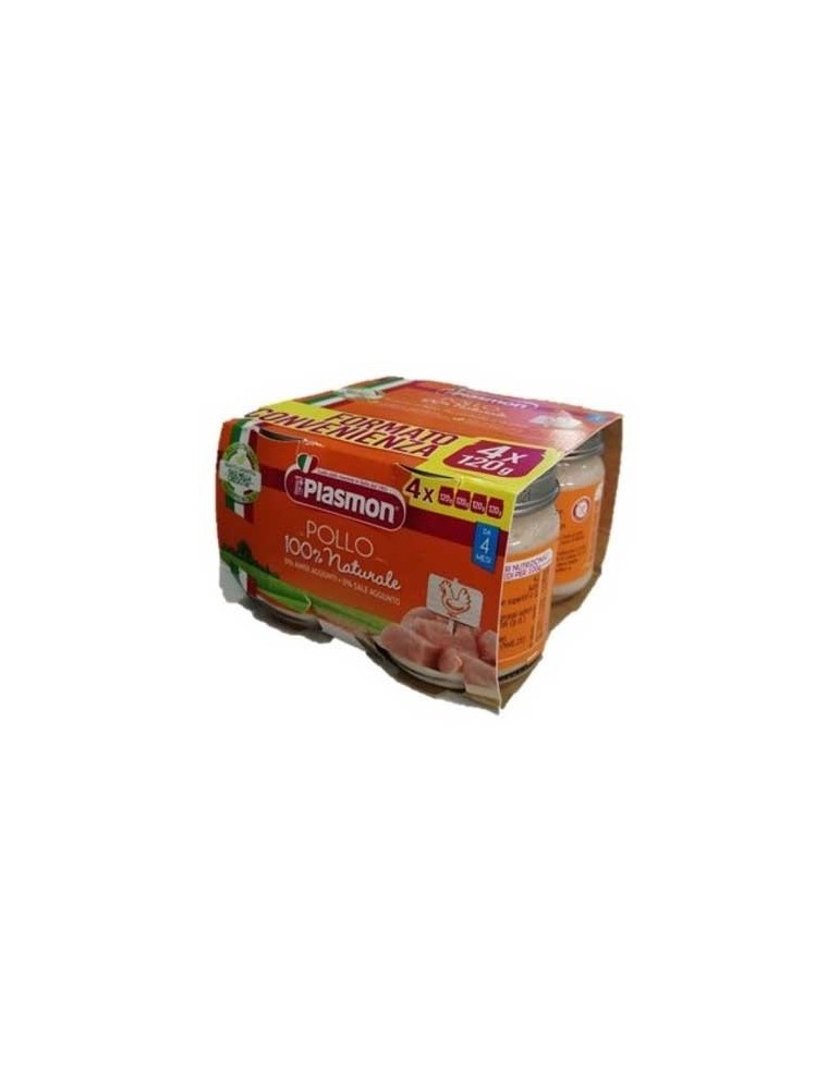 PLASMON OMOGENIZZATO POLLO 4X120GR