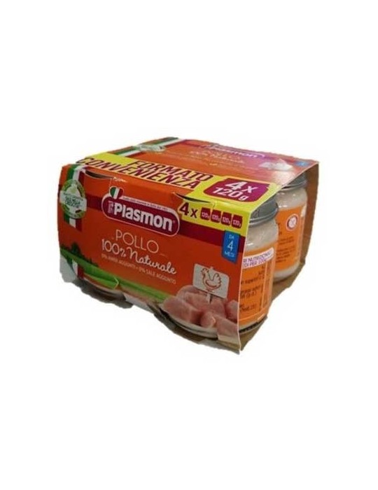 PLASMON OMOGENIZZATO POLLO 4X120GR