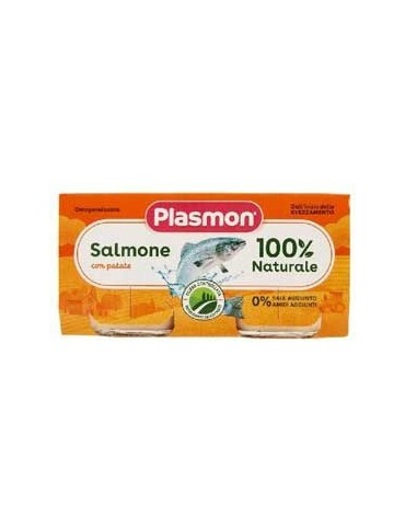 PLASMON OMOGENIZZATO SALMONE 2X80GR