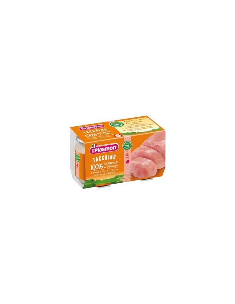 PLASMON OMOGENIZZATO TACCHINO 2X120GR