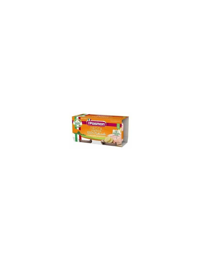 PLASMON OMOGENIZZATO TROTA 2X80GR